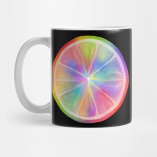 Rainbow Citrus Circle Slice Mug